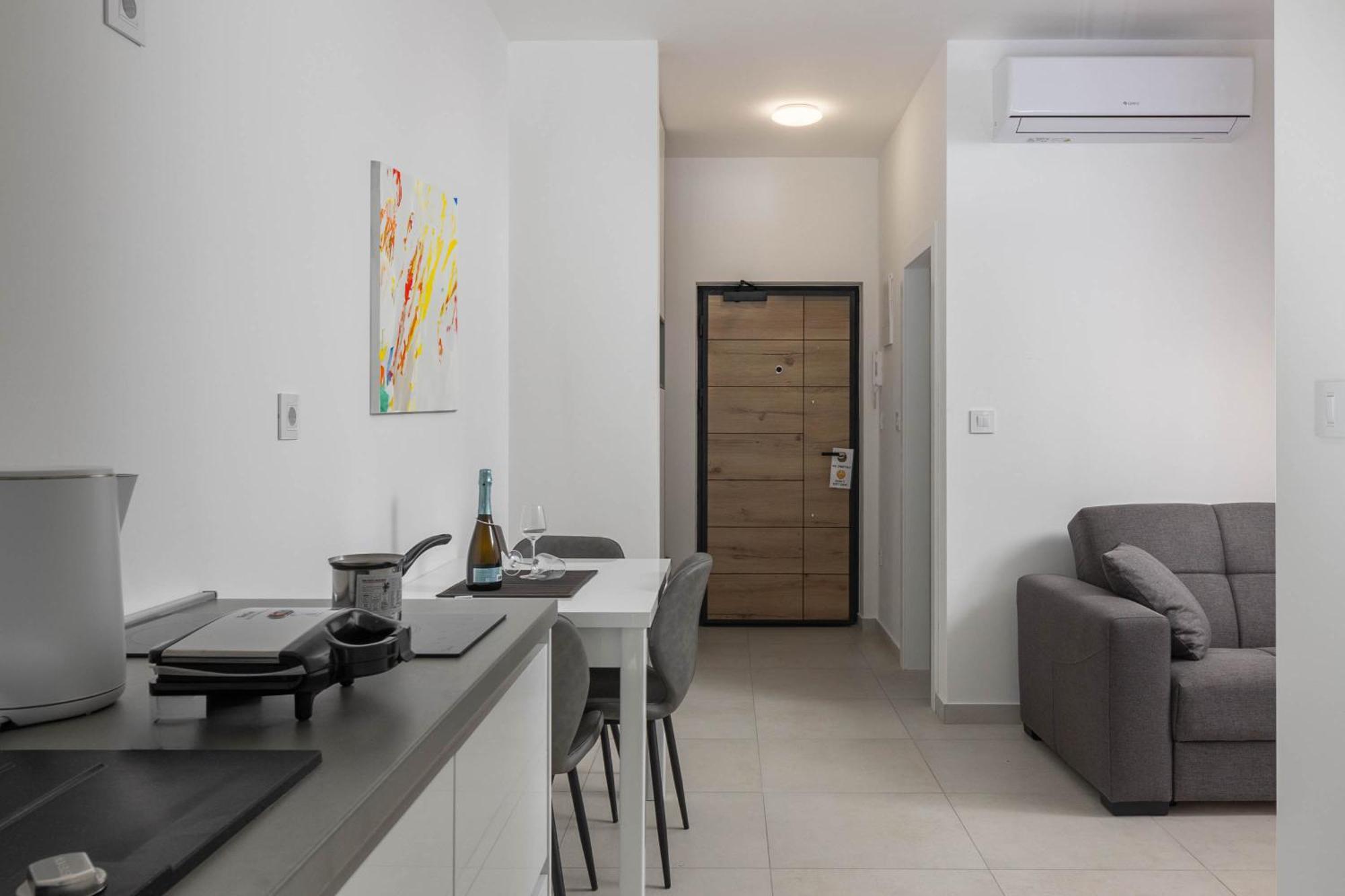 Seafront Villa Andrijana - Happy Rentals Plomin Luaran gambar