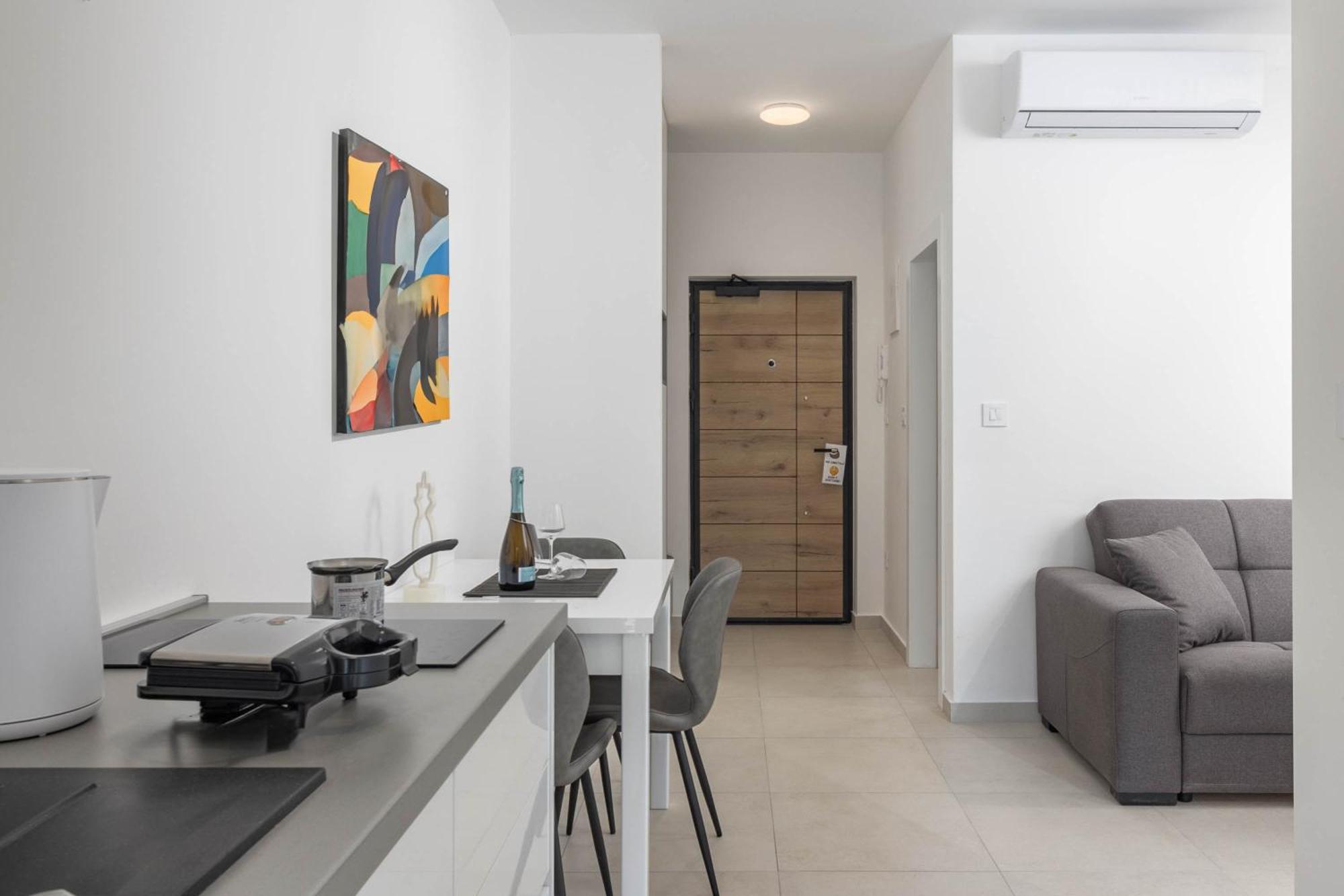 Seafront Villa Andrijana - Happy Rentals Plomin Luaran gambar