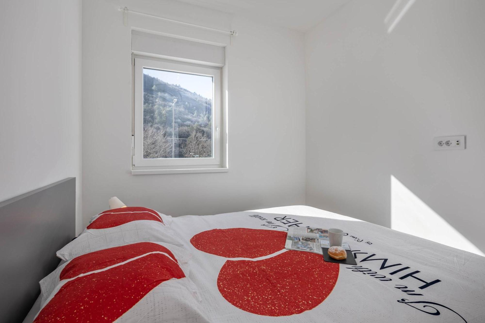 Seafront Villa Andrijana - Happy Rentals Plomin Luaran gambar
